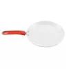 Kerámia bevonatos palacsintasütő 24 cm piros