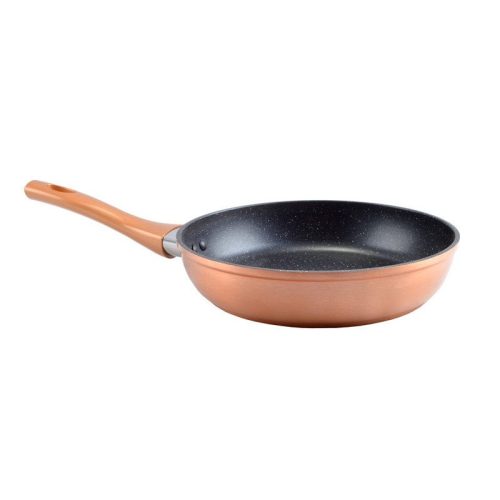 Serpenyő tapadásmentes bevonattal rézhatású 22 cm