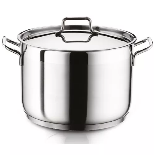 Hascevher Anett rozsdamentes fazék fedővel 22*18 cm 12825