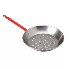   1173.2283 polírozott BBQ serpenyő és gesztenyesütő 13446