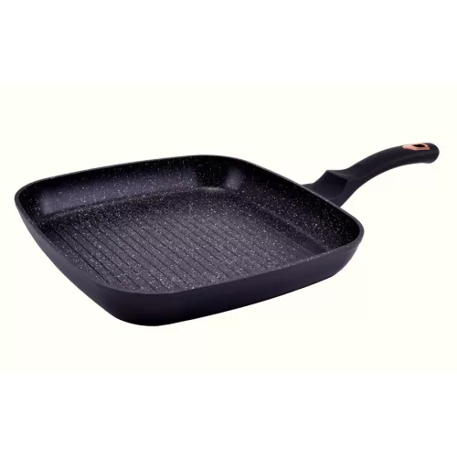 Perfect Home Golden Line tapadásmentes alumínium grillserpenyő 28*28cm indukciós