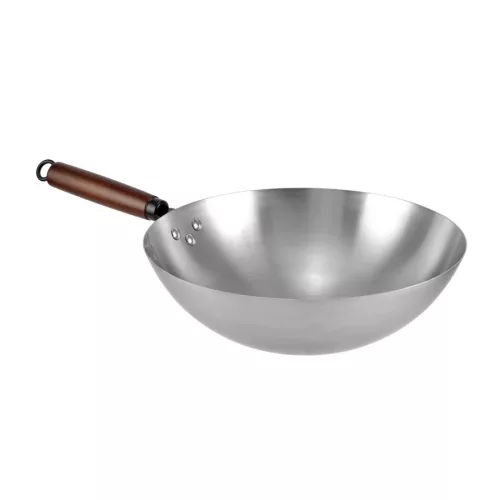 Perfect Home tradicionális kínai vas wok 32cm, 1,3mm