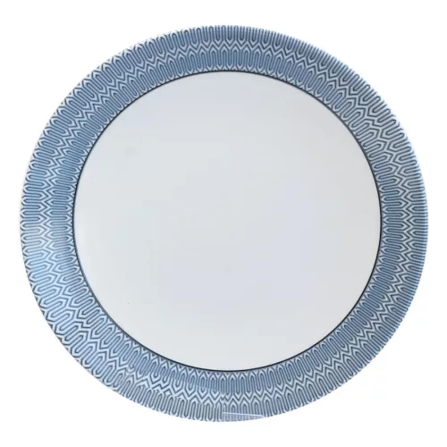 Perfect Home lapos tányér 26 cm kék-fehér 1030-D