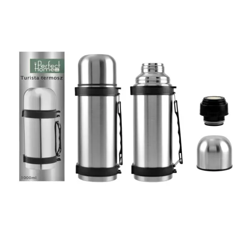 Perfect Home turista termosz, rozsdamentes, 1000 ml, 14463