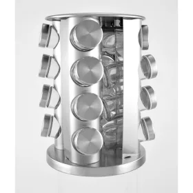   Perfect Home 16 részes forgó rozsdamentes fűszertartó 16674