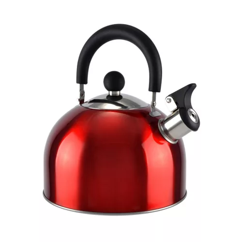 Perfect Home piros fém teáskanna 2,5 liter 53076