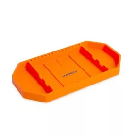   Handy gumi szerszámos tálca tárolórekeszekkel - bitfejtartóval 27,5 x 14,5 x 2,5 cm
