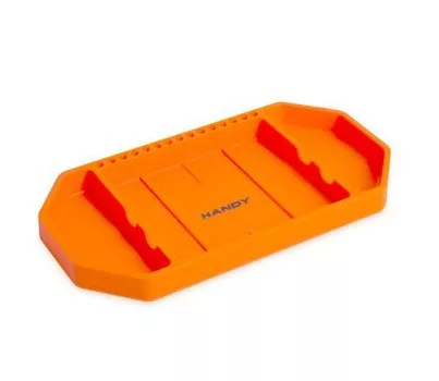 Handy gumi szerszámos tálca tárolórekeszekkel - bitfejtartóval 27,5 x 14,5 x 2,5 cm