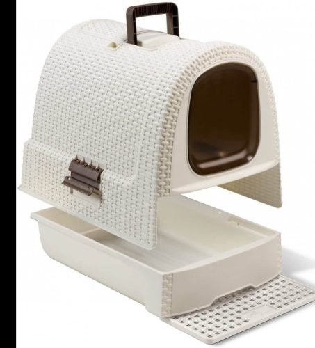 Rattan hatású macskatoalett