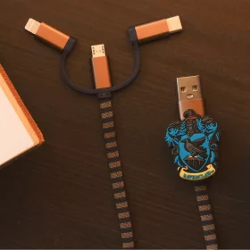 USB 3 az 1-ben töltőkábel Harry Potter mintával