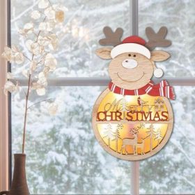 Karácsonyi fa ablak-, ajtódísz