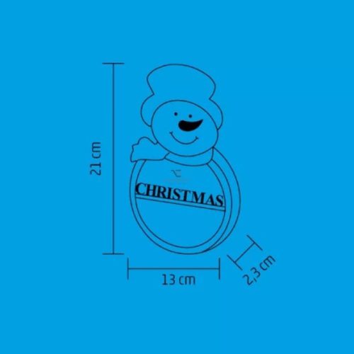 Karácsonyi fa ablak-, ajtódísz