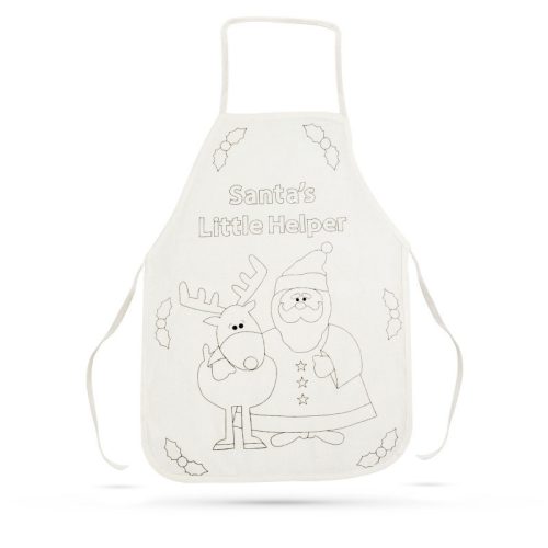 Színezhető kötény tollakkal