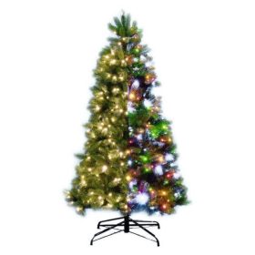 Műfenyő beépített LED világítással