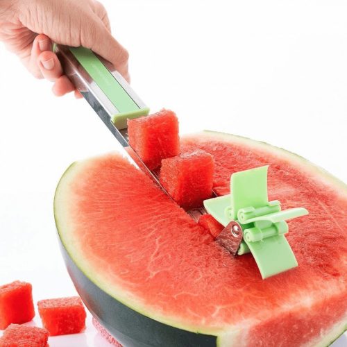 Görögdinnye szeletelő (kis kockákra)