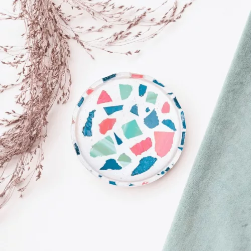 DIY, csináld magad terrazzo ékszeres tálca