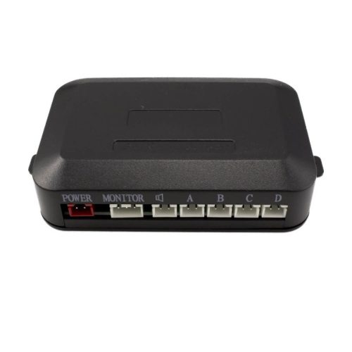 Rendszámtábla keretbe épített tolatókamera szenzorokkal