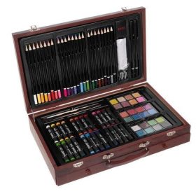 Festőkészlet bőröndben