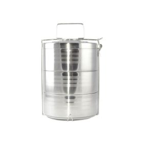   Rozsdamentes melegen tartó ételhordó -3 részes (Perfect Home)