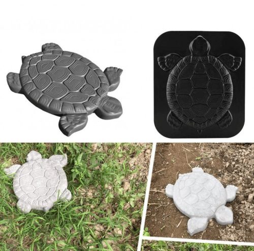 Műanyag dekorsablon, betonforma