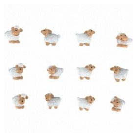 Öntapadó bárány dekor