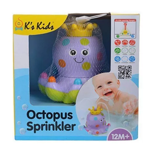 Spriccelő polip fürdőjáték