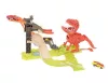 Játék autópálya dinoszaurusszal