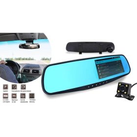   Visszapillantó tükörbe épített eseményrögzítő kamera és tolatókamera