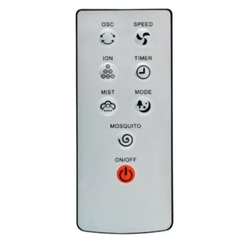 Somogyi Elektronic SFM 42/BK Párásító ventilátor, fekete, 40 cm, 90 W