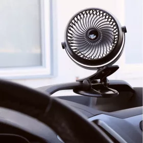   Somogyi Elektronic CLF 10/BK Akkumulátoros, csíptetős ventilátor
