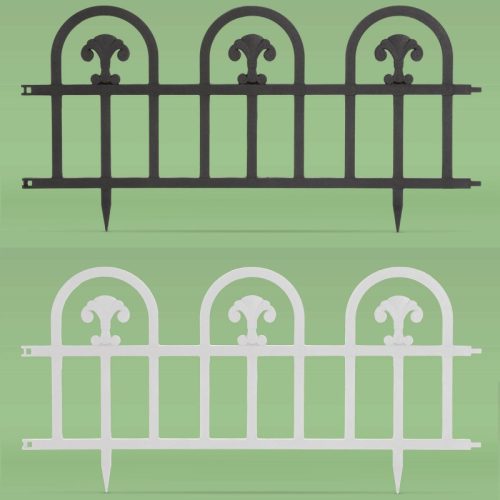 Műanyag virágágyás szegély, kerítés