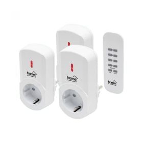   3 db távirányítható hálózati aljzat, távirányítóval