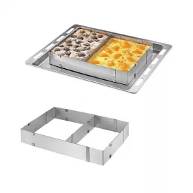   Állítható sütőforma, négyzet torta forma - Perfect Home