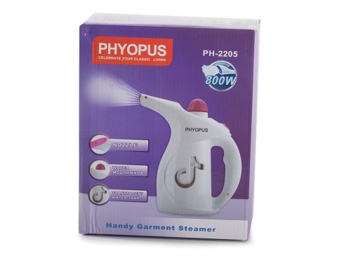 Phyopus ruhagőzölő tartállyal