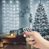 Távirányítós fényfüggöny - 100 db LED-del
