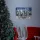 Let it snow LED-es fali hangulatkép
