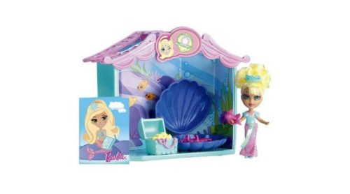 Mattel mini Barbie baba játékkészlet