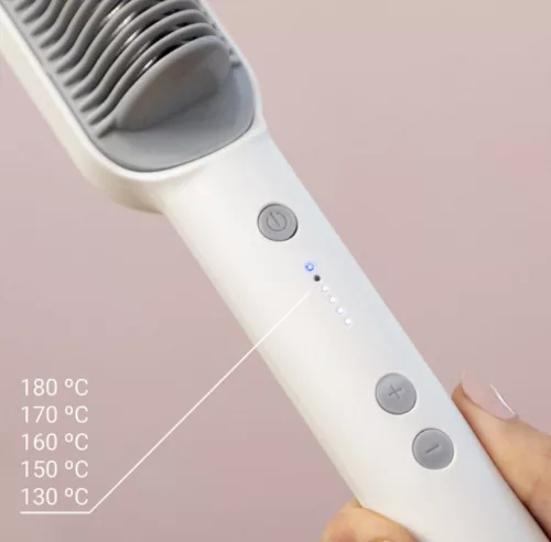 InnovaGoods Hadres Kerámia hajegyenesítő kefe