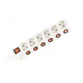   Home - Aljzatonként kapcsolós 6-os elosztó, 1,5 m (NVK 06K/WH)