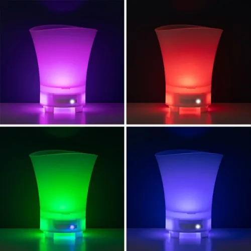 Jégvödör LED-es lámpával és hangszóróval-Innovagoods