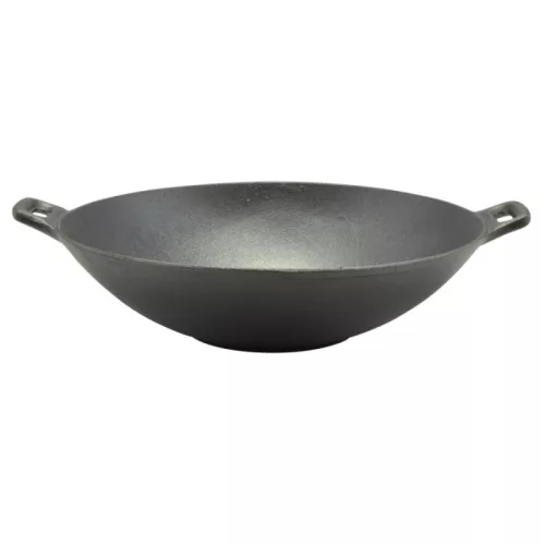 Öntöttvas wok 36 cm
