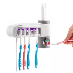   InnovaGoods UV fogkefe sterilizáló tartóval és fogkrém adagolóval