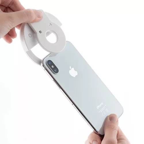 InnovaGoods LED selfie körfény telefonra, újratölthető