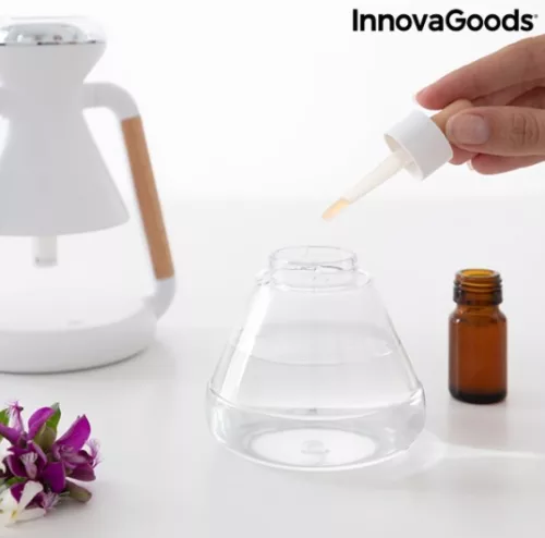 3 az 1-ben vezeték nélküli töltő, párásító és aromás diffúzor
