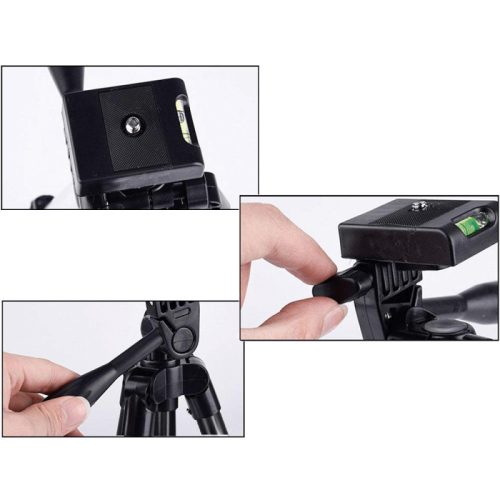 Bluetooth távirányítós tripod, 3 méretre állítható