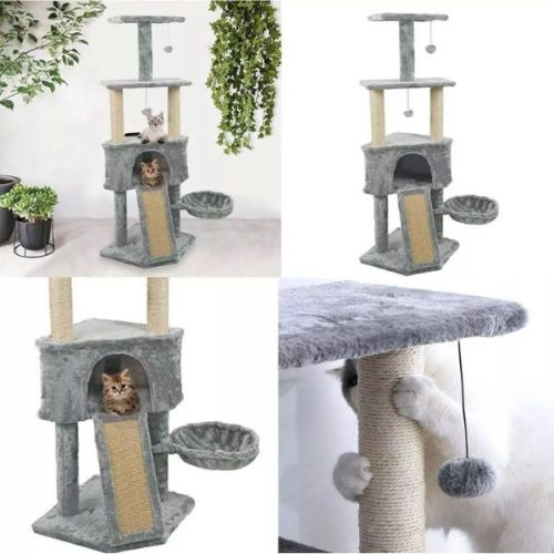 Macskabútor - szürke