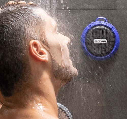 InnovaGoods -Vízálló, hordozható vezeték nélküli Bluetooth hangszóró