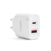 Hálózati Adapter USB + Type-C PD20W gyorstöltéssel