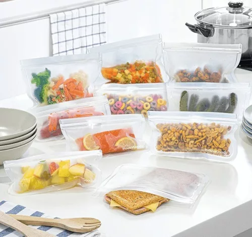 InnovaGoods - 10 db többszöri használatos tároló zacskó