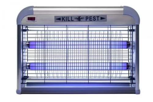 20W Nagyméretű elektromos rovarcsapda UV fénnyel – fehér